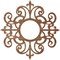 Ekena Millwork Dijon Wood Fretwork Pierced Ceiling Medallion, Walnut, 32"OD x 10 3/8"ID x 1/4"T CMWP32X32X0250DIWA - alternate 4